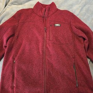 L.L. Bean zip up sweater